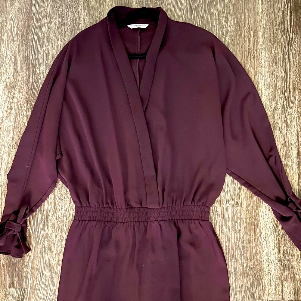 Amanda Uprichard burgundy mini dress
